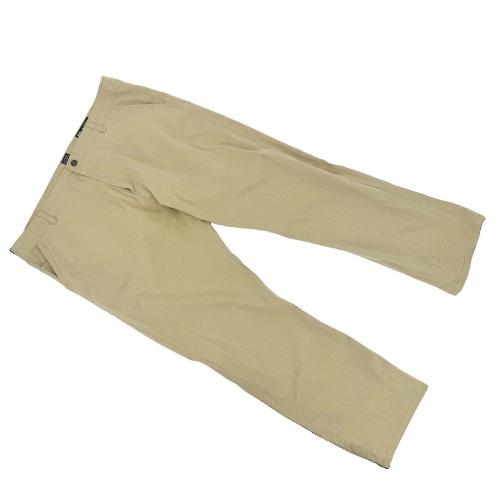 Kuhl SLAX Men’s 42x32 Tan Klassik Fit Straight Leg Stretch Chino Pants